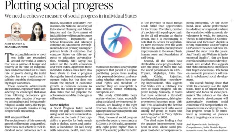 Plotting Social Progress
